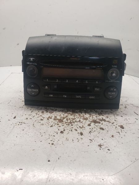 Audio Equipment Radio Receiver Dash CD And Cassette Fits 04-05 SIENNA 1136328