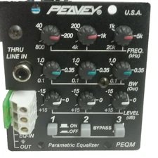 Peavey PEQ (PARAMETRIC EQUALIZER)