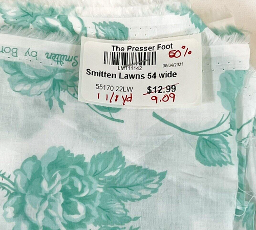 Bonnie & Camille Fabric SMITTEN Moda Roses Floral - Two Patterns, 2+ Yards - Picture 5 of 6