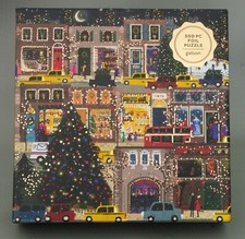 Galison 500 piece foil puzzle Winter Lights
