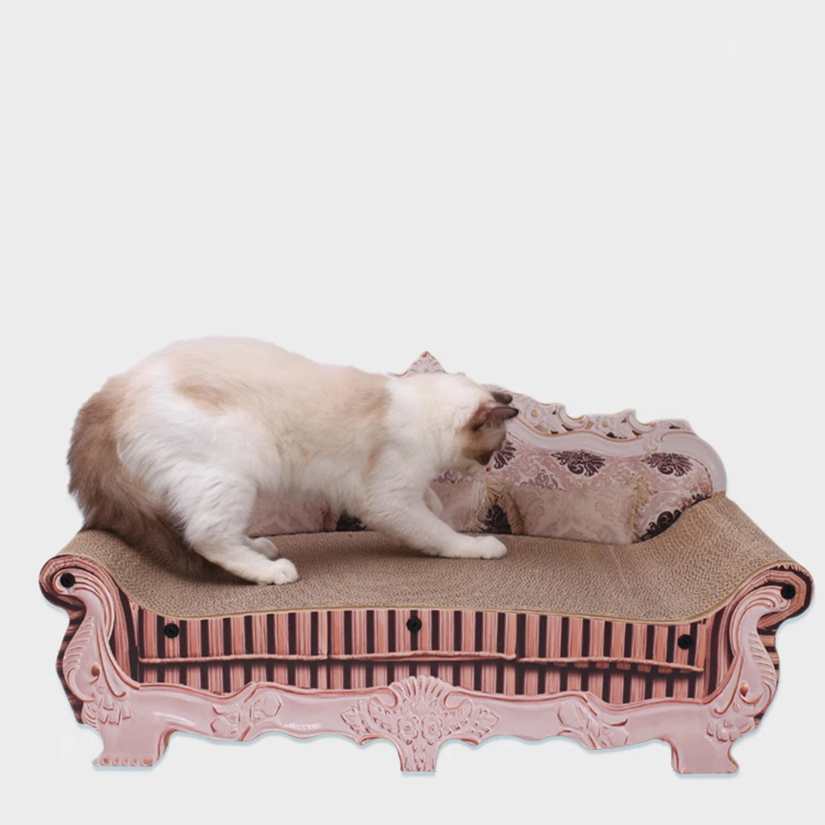 Cat Scratching Pad Cat Sofa Scratcher 50x24x24cm Modern Kitten Sleeping Nest