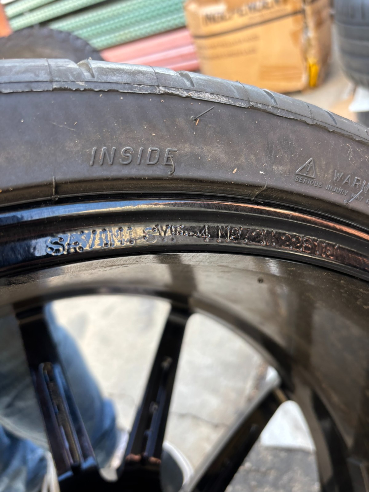 Savini SVF-4 Wheels 22" / Michelin Pilot Sport 4S - Ferrari 458