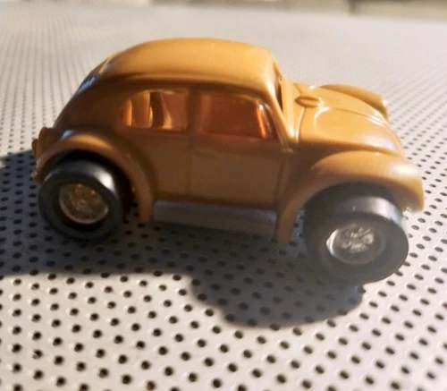 Vintage TONKA Mini- Volkswagen VW Beetle Bug Car Dark Gold-Made USA-loose used