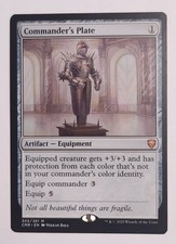 Commander's Plate 305/361 - Commander Legends - NM - MTG EDH Equipment