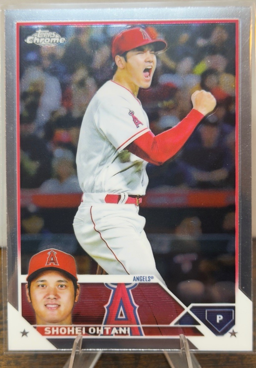 2023 Topps Chrome - Shohei Ohtani #17 Refractor Los Angeles Angels