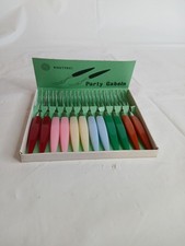 VTG Rostfrei Party-Gabeln Cocktail Hors d'oeuvre Little Forks