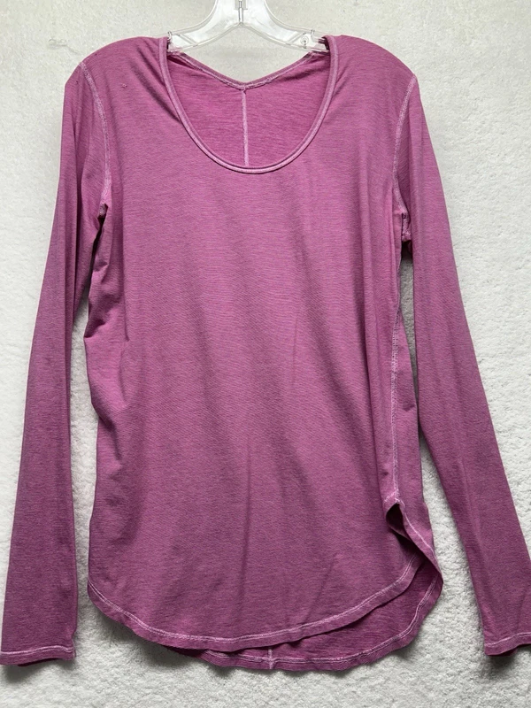 lululemon yogini 5 year long sleeve wee stripe shirt