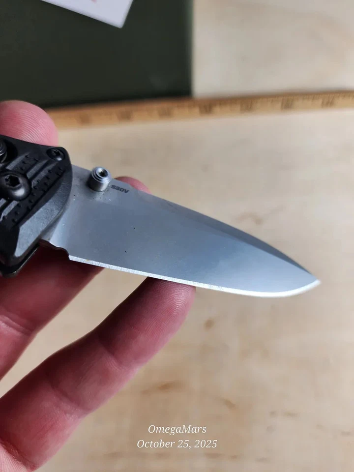 Benchmade 575-1 Mini Presidio #9OR Factory Sharp (MSRP 180) - Image 4 of 4