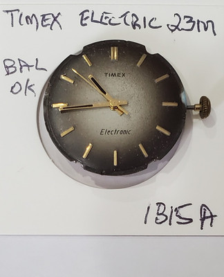 MENS   TIMEX ELECTRONIC  23M       WRIST WATCH MOVEMENT    #1815 A