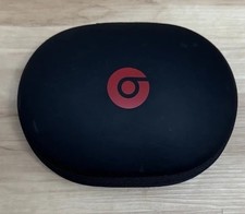Genuine Beats by Dr. Dre Headphone Hard Carrying Case Black Red Zipper Case Only