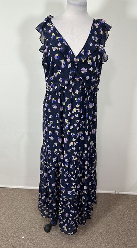Dkny Women’s Multicolor Sleeveless Dress Size 14 - Picture 1 of 7
