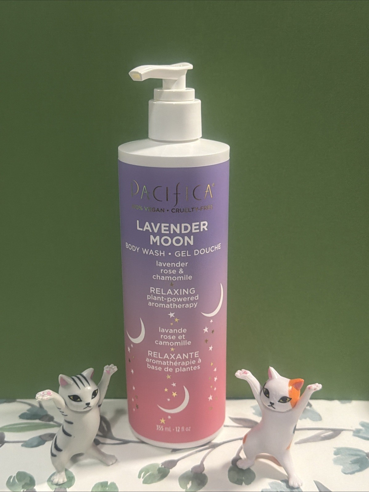 Pacifica Lavender Moon Body Wash, Lavender Rose & Chamomile 