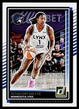 2025 Donruss WNBA #17 Diamond Miller Holo