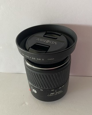 Minolta AF Zoom 28-100mm 0.48/1.6ft. Macro Camera Lens 3.5-5.6