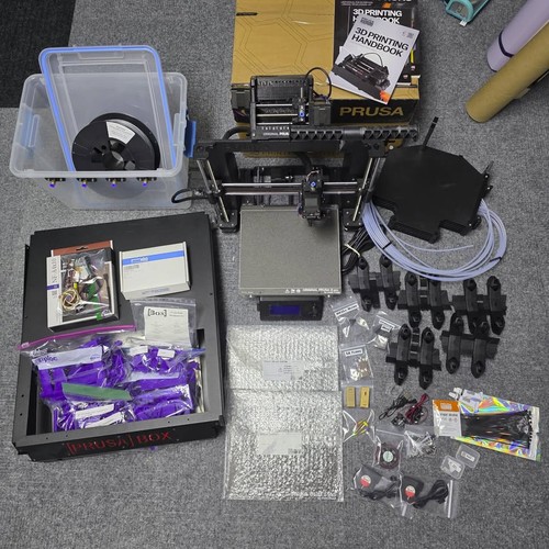 Prusa MK3S+ 3D Printer with MMU3 Multi-Material Unit, Revo Six Nozzles, PrusaBox
