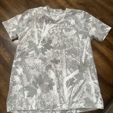 Abercrombie kids A F Classic Fit tee light-colored forest camouflage Youth 13-14