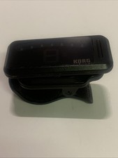 Korg Pitchclip PC1 Clip-On Chromatic Tuner  Bass Guitar Black