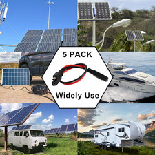 2 Pin Quick Disconnect Wire Harness SAE Connector 14 Gauge Heavy Duty Hight C...