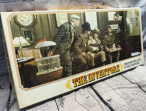 The Inventors Board Game Parker Brothers 1974 - Vintage
