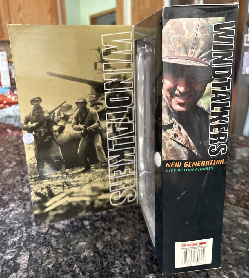 Figura de acción Dragon Windtalkers Nicolas Cage como cabo Joe Enders 73069 nueva en caja Foto 3 de 4