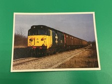 Class 50 50043 Eagle at Kemble British Rail Postcard