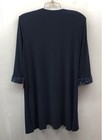 Maya Brooke Women's Navy Sequin Embroidered Jacket & Shell 2pc Set NWT Size 10 — photo 2