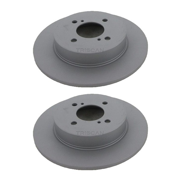 2 Bremsscheiben Voll Ø 259 Mm Triscan Bremsen-Expertise FüR Suzuki Swift-image