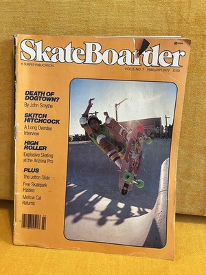 Vintage Skateboard Magazine - Skateboarder Magazine Feb 1979 Vol 5 #7
