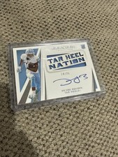 Dyami Brown 2021 Immaculate Collection Tar Heel Nation #147 Autograph 14/25 RC