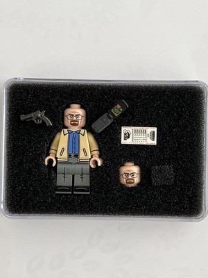 Lifebrick - Breaking Bad - Coordinates - Walter White - Pad Print Minifigure