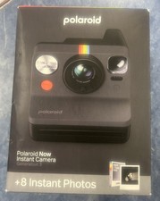 Polaroid Now Instant Camera Gen 3 Black B W Film Bundle 8 Photos Brand New