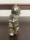 Vintage LOMONOSOV IMPERIAL PORCELAIN FIGURINE CAT GRAY KITTEN — photo 4