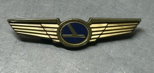 Vintage - EASTERN AIRLINES - WINGS Pinback PILOT - USA made - Child Aviation