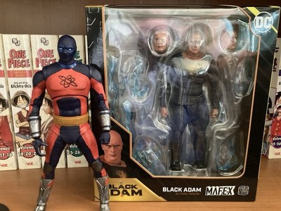 Mafex BLACK Adam 1/12 Atom Smasher 1/12 McFarlane Toys Lot Set 