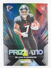 BIJAN ROBINSON 2023 Prizm #19 PRIZMATIC Rookie RC Atlanta Falcons A