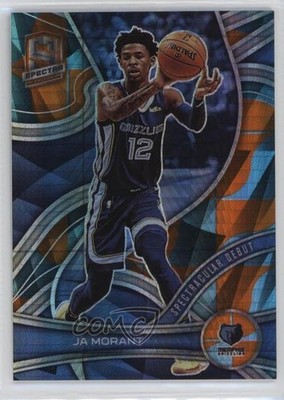 2021-22 Spectra Spectracular Debut Asia Blue & Orange Prizm 38/49 Ja Morant hs9