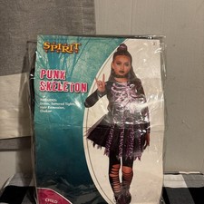 Kids Punk Skeleton Costume