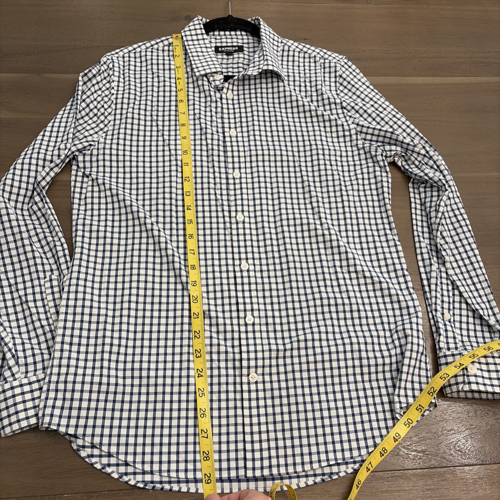 Men’s Slim Express Performance Button Front Shirt… - image 6