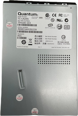 Quantum LTO-4 HH SAS Internal 5.25'' Tape Drive 800GB 256MB Cache Hot Plug