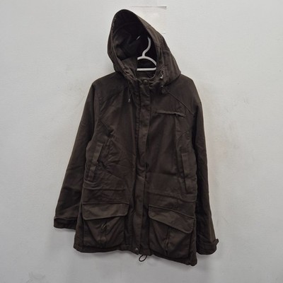 Harkila Pro Hunter Goretex wasserdichte Jagd Kapuze Schießmantel Jacke Gr. 44
