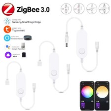 Zigbee 3.0 Smart LED Controller DC5V 12V 24V Dimmer Single Color CCT RGB RGBW