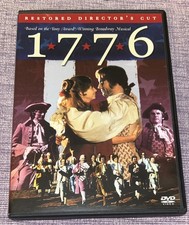 1776 DVD (1972) William Daniels/Blythe Danner Restored Director's Cut Movie Film