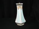 Nippon Vase Handpainted JapanArt nouveau  style Hexagonal shape with gold trim — photo 3