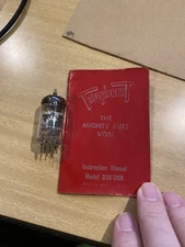 Triplett The Mighty Might VOM Instruction Manual Model 310-VOM