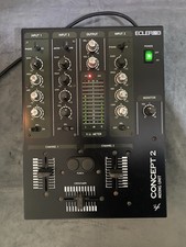 Incredibly Rare Ecler Concept 2 Mixing Unit DJ Mixer.  Powers ON But Untested 