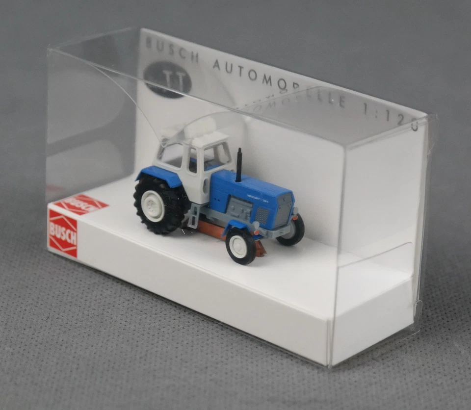 BUSCH 8702 TT 1:120 - Traktor »Fortschritt« blau/weiß - NEUWARE! - Bild 3 von 4