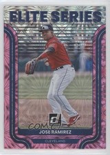 2022 Panini Donruss Elite Series Pink Fireworks Jose Ramirez #ES-6 0bg8
