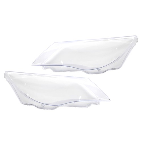 2x Transparent Headlight Headlamp Lens Cover For BMW 6 Series E63 E64 M6 08-10 - Picture 3 of 8