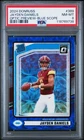 2024 PANINI DONRUSS OPTIC BLUE SCOPE #248 JAYDEN DANIELS PSA 8