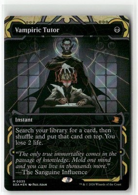 MTG Vampiric Tutor M Secrets of Strixhaven: Mystical Archive 35 Foil NM
